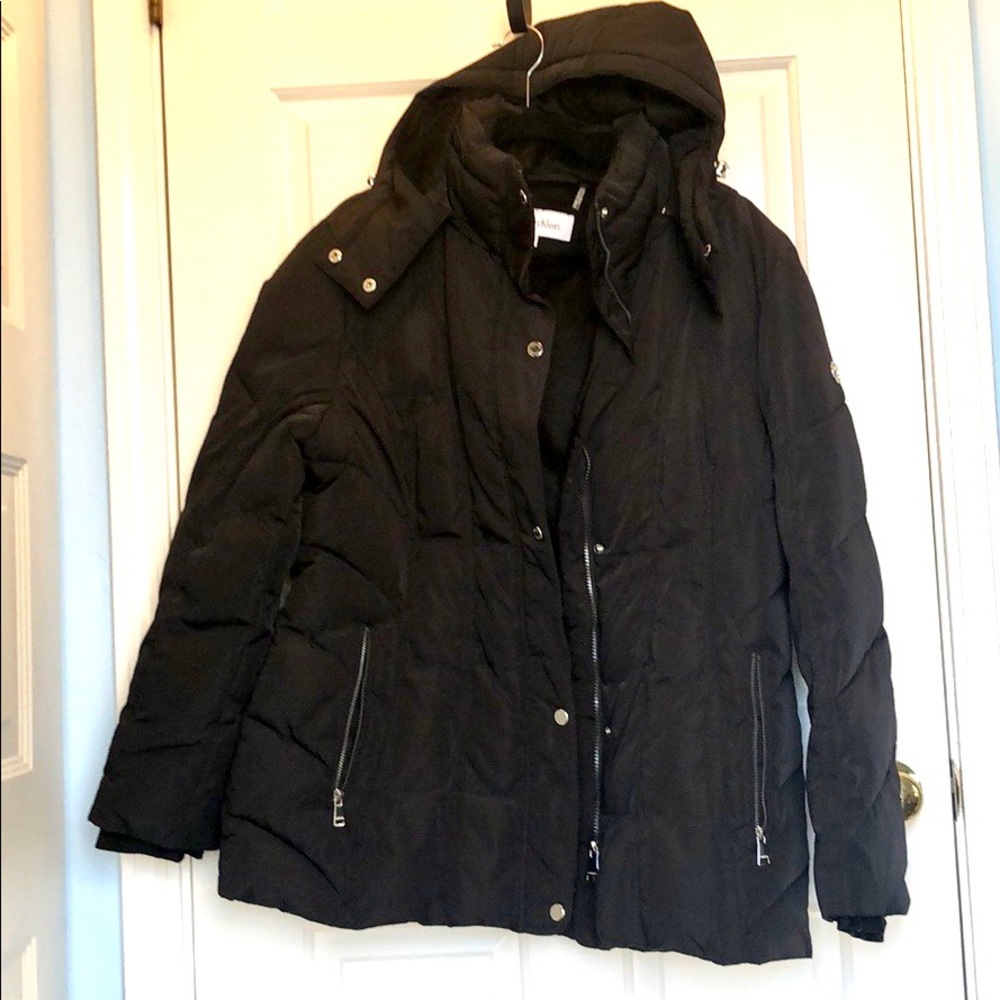 Calvin Klein black coat